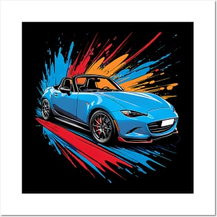 Mazda mx5 Posters and Art